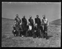 Alhambra Police Department pistol team, Alhambra, 1935