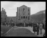 Veterans' hospital dedication, San Fernando, 1926