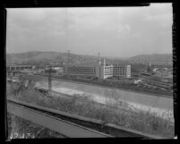 Know Your City No.172 Los Angeles City Jail building and surrounding grounds in 1956