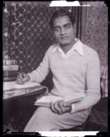 Prince Piare Amarjit S. Dail, a student at USC, Los Angeles, 1930