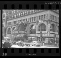 Street scene out front of the Million Dollar Theater in Los Angeles, Calif., 1987