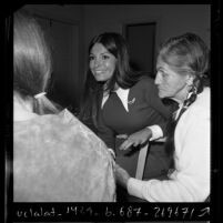 Cherokee Indian actress Betty Ann Carr, 1971