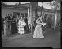 Dedication ceremony at Plummer Park, West Hollywood, 1938