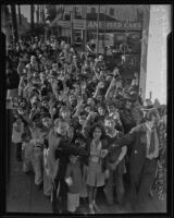 Children attend Bozzani Motor Company's Christmas party, Los Angeles, 1935