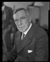 George Horace Lorimer visits Los Angeles with his family, Los Angeles, 1928