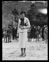 Helen Murphy vacationing in the desert, Palm Springs, 1935