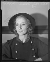 Dorothy Coslow takes her ex-husband to court for $2575, Los Angeles, 1935