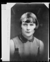 Manon Von Brieson, witness in Busby Berkeley murder trial, Los Angeles, [between 1931-1935?]