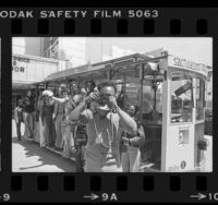 Los Angeles Community Center Classroom students visiting Sacramento, Calif., 1977