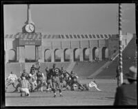 USC Trojans play against UCLA Bruins at the Memorial Coliseum, Los Angeles, 1938