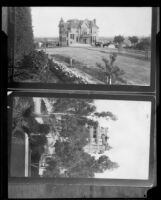 Crocker mansion on Bunker Hill, Los Angeles, before 1908 (1930s copy neg.)