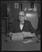 Former Los Angeles City Councilman George D. Pessell, Los Angeles, 1920-1939