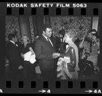 Muhammad Ali and Betty Ford at disco party benefit in Los Angeles, Calif., 1979