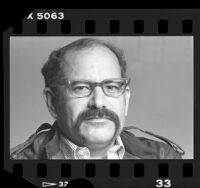 Los Angeles County Sheriff Sherman Block, portrait, 1986