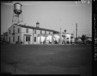 Border crossing at Mexicali-Calexico (Mexico), 1950