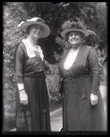 Kate R. Lobingier and Katherine G. Smith, of the Friday Morning Club, Los Angeles, 1921