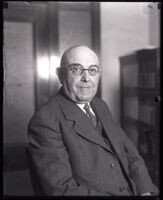 Los Angeles City School District Superintendent Frank A. Bouelle, Los Angeles, 1928