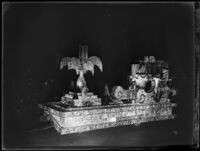 "Fete Day in Spain" float at the Electrical Parade in the Memorial Coliseum, Los Angeles, 1932