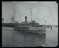 William Wrigley's steamship Catalina, Los Angeles, 1924