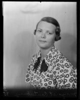 Margaret Canterbury, portrait, 1935