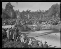 "Venus" float in the Tournament of Roses Parade, Pasadena, 1935