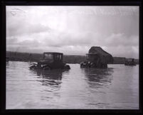 Flooded open area at West Vernon and 11th Avenue, Los Angeles, 1926