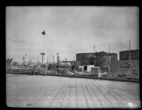 Tank farm and oil field associated with Julian Petroleum company, Los Angeles, 1924-1933