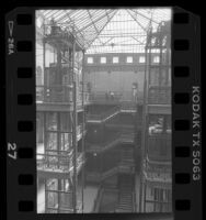 Bradbury Building, interior, Los Angeles, Calif., 1989