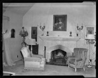 Some furniture in the home of Ray Noble, Beverly Hills, 1939