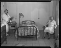 California Institution for Women, cottage interior, Tehachapi, 1933