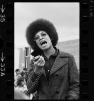 Angela Davis, portrait