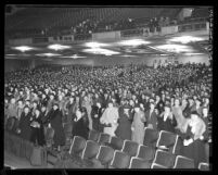 Mass meeting of the Women of the Pacific at Shrine Auditorium, Los Angeles, Calif., 1938