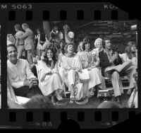 Marlo Thomas, Carol Burnett, Kate Jackson, and Chevy Chase at Equal Rights Amendment event in Los Angeles, Calif., 1978