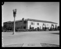 Administrative building at Harry Chandler's C & M Ranch, Baja California, Mexico