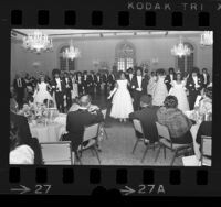 African American debutantes the Questionettes presentation at the Sheraton Universal in Los Angeles, Calif., 1972