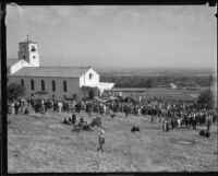 Dedication ceremony, Mater Dolorosa Passionist Retreat Center, Sierra Madre, 1932