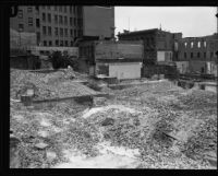 Construction of City Hall, Los Angeles, ca. 1927