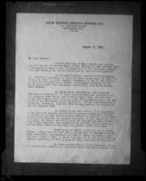 Letter from C. C. Julian of the New Monte Cristo Mining Co. to its stockholders dated 10 August 1929, probably photographed 1929-1933