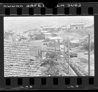 Construction of tract housing on Lost Hills Road in Agoura, Calif., 1978