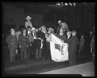 Governor Earl Warren and others at the Jonathan Club's Centenial Fete, 1946