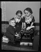 Paul, Inez, and Trinidad Rodriguez , Los Angeles, 1935