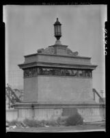 Know Your City No.24 Ornamental post on the Washington Blvd. bridge that crosses the Los Angeles River