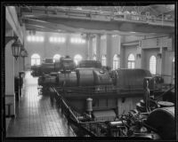 A room at the Pasadena Lite Plant, Pasadena, 1935