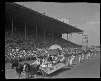 Parade float at the Los Angeles County Fair, Pomona, 1936