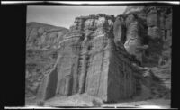 Scenic desert cliffs in Red Rock Canyon State Park, California, circa 1920-1930