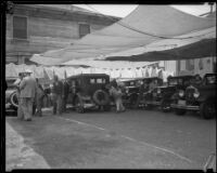 Car washing sponsored by the Layne Foundation, Los Angeles, 1932