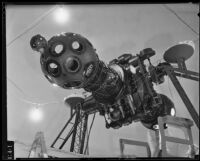 Zeiss Mark II Planetarium Projector at the Griffith Observatory, Los Angeles, circa 1935