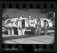 Children playing at Museum of Science and Industry playground in Los Angeles, Calif., 1973