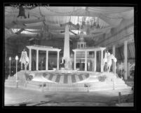 Los Angeles County's patriotic themed exhibit at the Orange Show in San Bernardino, Calif., 1932