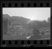 Hollywood Bowl Easter sunrise service in Los Angeles, Calif., 1974